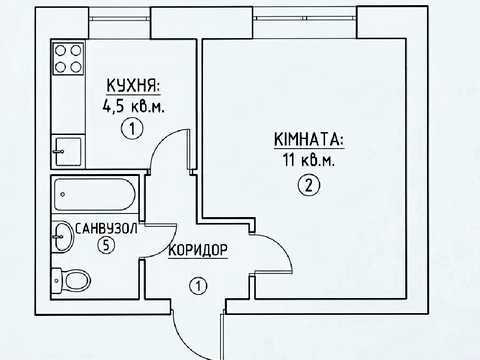 квартира за адресою Олени Теліги вул., 57