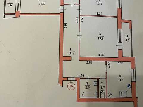 квартира по адресу Вишневецкого бульв., 1