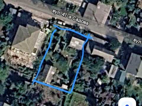 участок по адресу Садова ул.