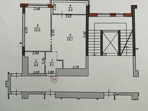 квартира за адресою Проектована Тролейбусна вул., (Будинок 7)