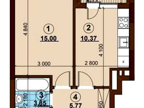 квартира за адресою Родини Крістерів вул., 20