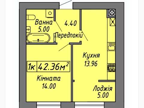 квартира за адресою Івано-Франківськ, Степана Бандери вул., (Будинок 1)