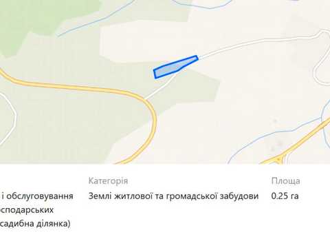 участок по адресу 