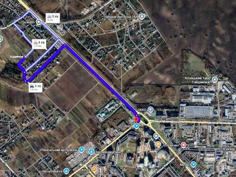 ділянка за адресою с. Обарів, Паркова