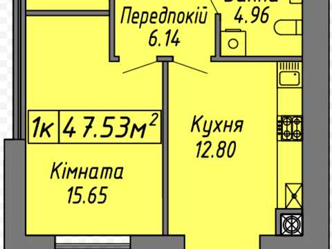квартира за адресою Степана Бандери вул., (Будинок 1)