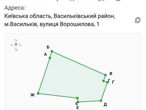 ділянка за адресою Васильків, Івана Мазепи вул. (Ворошилова), 3