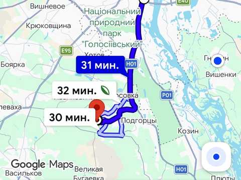 ділянка за адресою Рославська (Комарова)