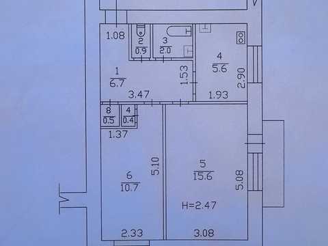 квартира за адресою Харків, 23 Серпня пров., 78