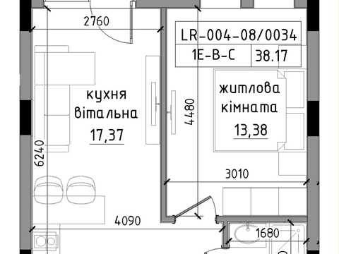квартира за адресою Ужгород, Василя Гаджеги вул., (Будинок 4)