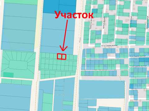 участок по адресу 