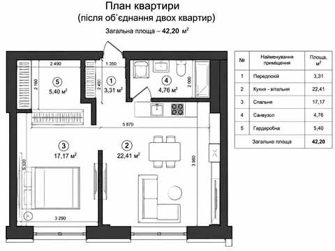 квартира за адресою Вишнева вул., (Будинок 2)