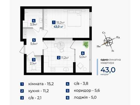 квартира за адресою Гната Хоткевича вул., (Будинок)
