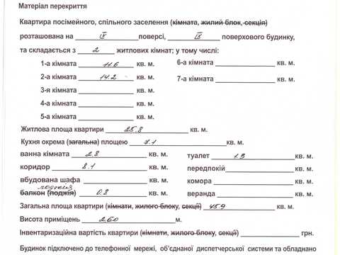 квартира по адресу Балковская ул., 40а