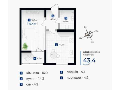 квартира за адресою Івано-Франківськ, Гната Хоткевича вул., (Будинок)