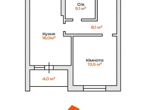 квартира за адресою Івана Франка вул., (Будинок 2)