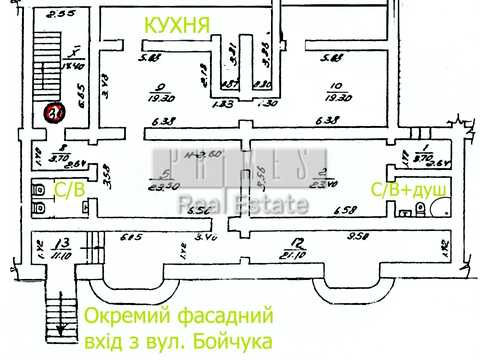 комерційна за адресою Михайла Бойчука вул. (Кіквідзе), 12-А