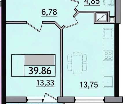 квартира за адресою Академіка Сахарова вул., 36