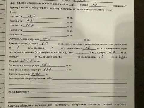 квартира за адресою Дніпро, Усенка вул. (Усенка), 15