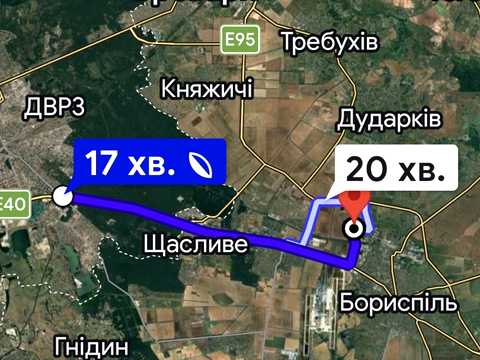 участок по адресу Борисполь, Запорізька ул.