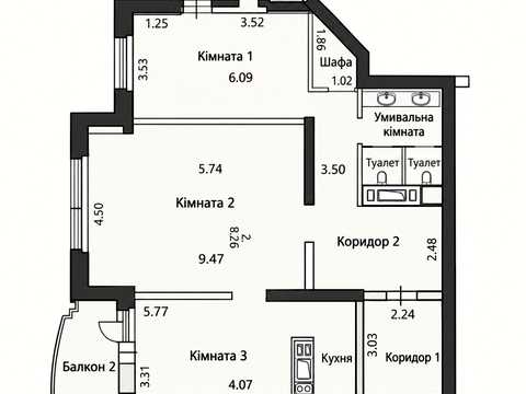 комерційна за адресою Київ, Княжий Затон вул., 21