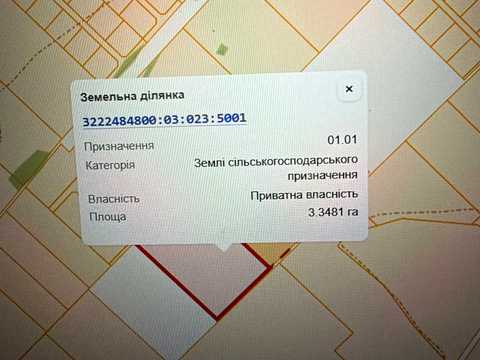 ділянка за адресою с. Мироцьке, 