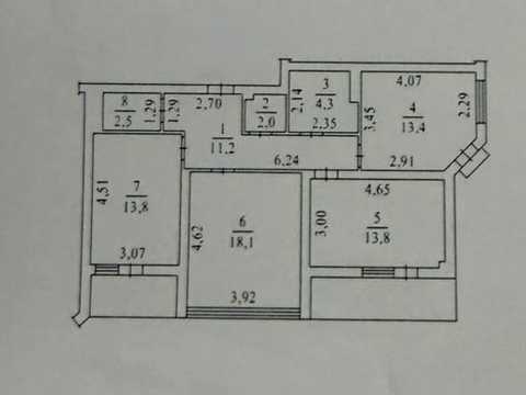 квартира по адресу Курортный пер., 1Б