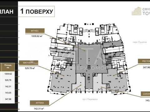 комерційна за адресою Берестейський просп. (Перемоги), 42а