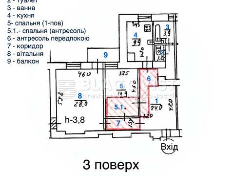 квартира за адресою Саксаганського вул., 69