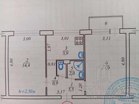 квартира за адресою Дарницький бульв., 11