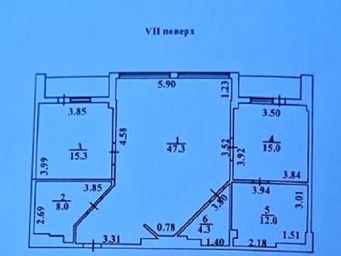 квартира за адресою Одеса, Французький бульв., 85/5