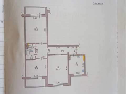 квартира по адресу Чёрных Запорожцев ул. (Короленка), 54-А