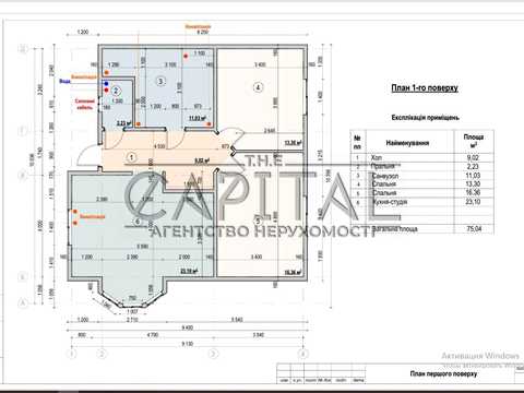 дом по адресу вул. Фізкультурна