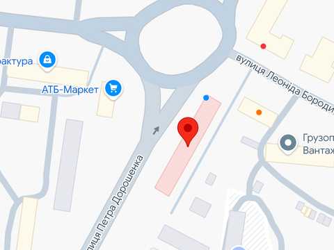коммерческая по адресу Петра Дорошенко ул. (Блюхера), 1