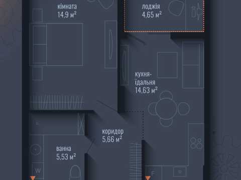 квартира за адресою Симона Петлюри вул., 15