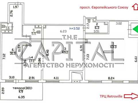комерційна за адресою Європейського Союзу просп. (Правди), 1