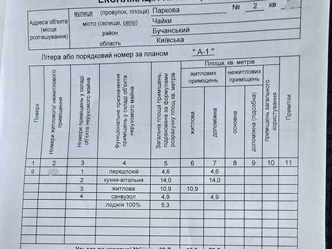 квартира по адресу Паркова ул., 2