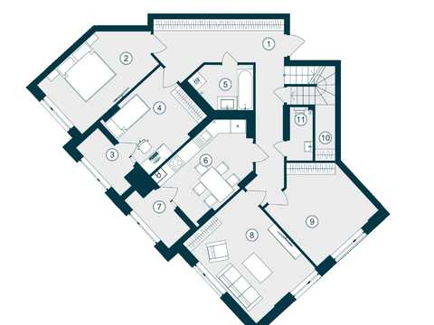 квартира по адресу Щирецкая ул., 23