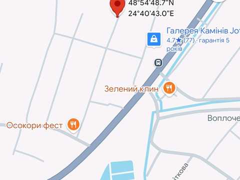 ділянка за адресою 