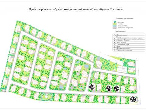 участок по адресу пгт. Гостомель, Чернинська ул.