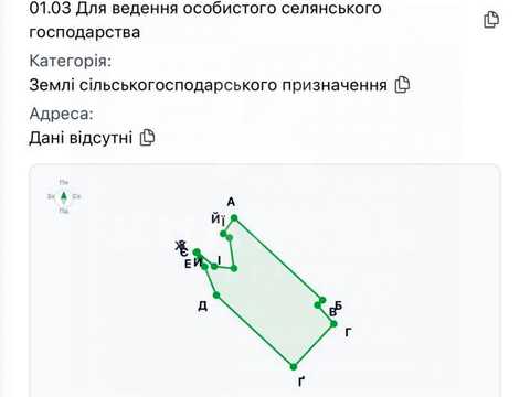 ділянка за адресою Отамана Орлика, 1