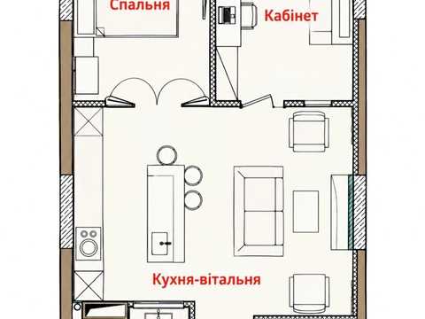 квартира за адресою Глибочицька вул., 73