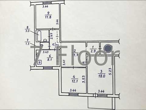 квартира за адресою Миколи Лаврухіна вул., 7