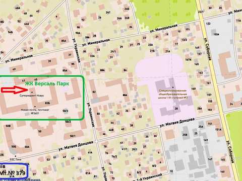 квартира по адресу Українська ул., 83-Б к1
