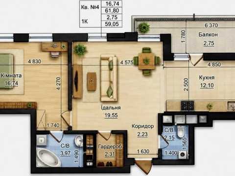квартира по адресу Пасечная ул., (Будинок 3)