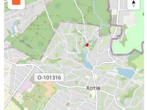 ділянка за адресою с. Хотів, Київська вул., 3-б