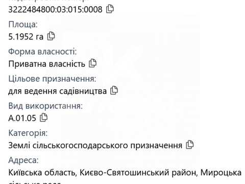 ділянка за адресою Польова, 1