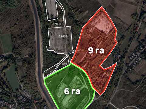 ділянка за адресою с. Григорівка, Героїв майдану, 3