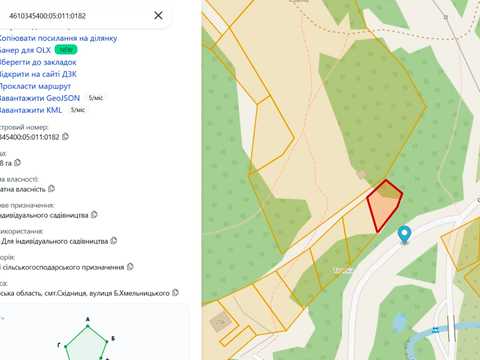 участок по адресу 