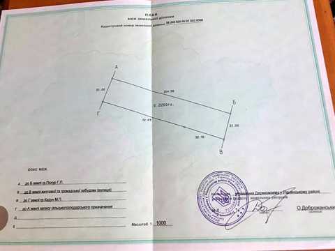 участок по адресу с. Великая омеляна, Незалежності