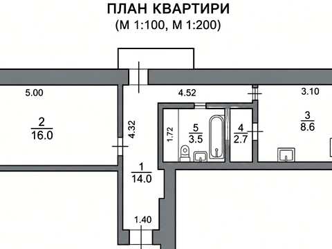 квартира за адресою Антоновича вул. (Горького), 38-А